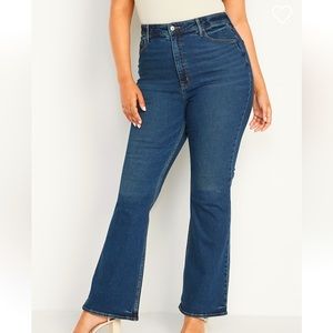 NWOT Old navy Higher high rise flare jeans
